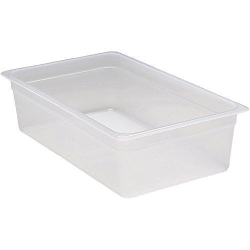 Food Pan  Full Size  6 Deep  Translucent Polypropylene  Nsf (6 Pieces/Unit)