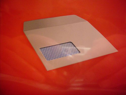 5 3/4 x 9 t4 envelopes white security 25 count for sale