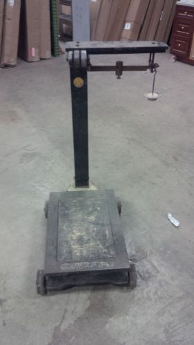 Fairbanks Platform Scale 1,000 lbs capacity in good condition