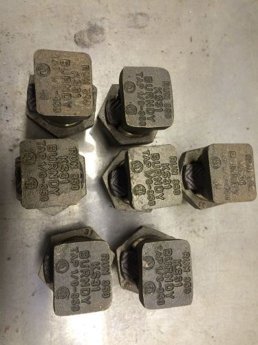 Burndy Split Bolts-KS 31-Run 350 mcm or 1/0 to 350 mcm