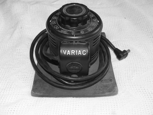 Vintage Variac 115v Input 5a 50-69~ General Radio Co Cambridge Mass US Patent