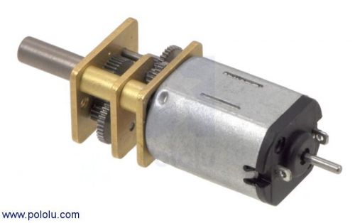 Pololu #2214 100:1 Micro Metal Gearmotor HP with Extended Motor Shaft