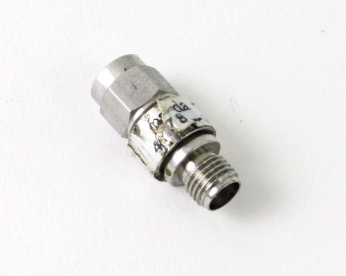 Narda 4782-10 Fixed Attenuator - 10 dB, DC-18 GHz, 2W, SMA Male-to-Female