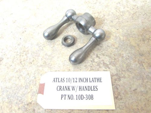 ORIGINAL ATLAS CRAFTSMAN 10 12 LATHE TOOL REST SLIDE CRANK HANDLE KNOB 10D-308