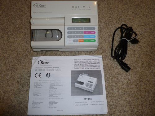 Kerr Optimix 100 Variable Timer Digital Control Dental Lab Amalgamator Mixer