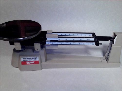 Ohaus Triple 3 Beam Scale 2610 grams PBA210