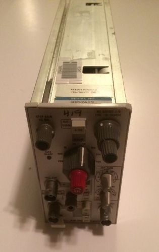 Tektronix AM502 Differential Amp,  FG 501 Function Gen., PG501 Pulse Gen.