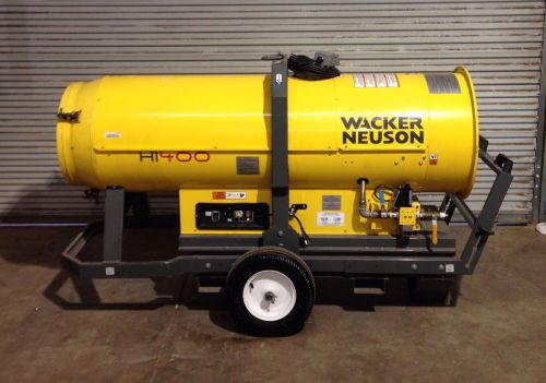 2011 Wacker Neuson HI400 LP Natual Gas Propane Heater Barely Used