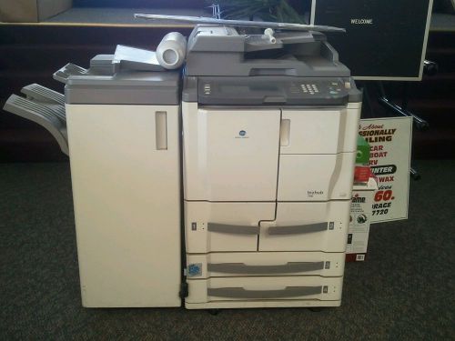 KONICA MINOLTA Bizhub 750 Used Black&amp;White Copier Printer Scanner Fast LOW METER