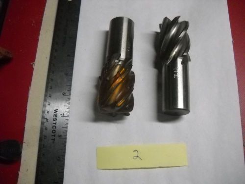 end mill six 6 flute 1.5 inch cut dia.x1.25 shank x 4.5 long