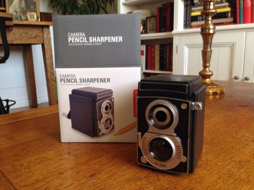 kikkerland Vintage Camera Plastic Pencil Sharpener SC12