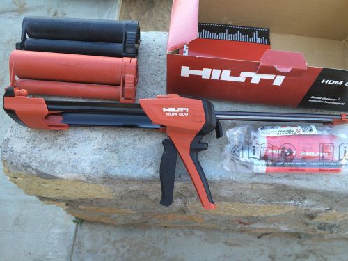 Hilti hit- hy 200-r epoxy tubes hilti hdm 500 dispenser for sale