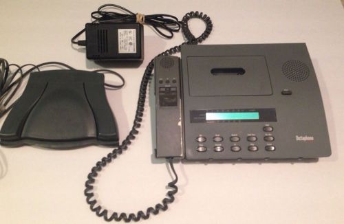 Dictaphone Model 2750 Standard Cassette Express Writer + Foot Switch