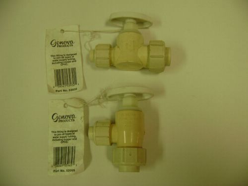 GENOVA CPVC STRAIGHT SUPPLY VALVE 5/8&#034; OD  X 3/8&#034; OD, 10 VALVE ASST.