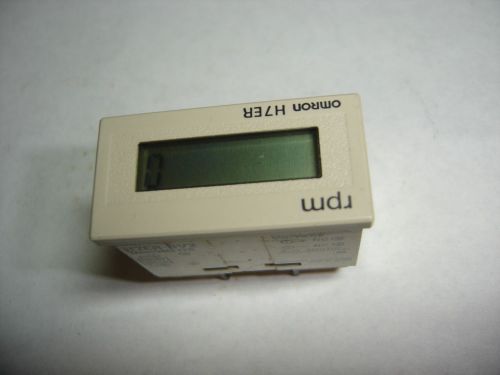 OMRON H7ER-BV2 TACHOMETER COUNT 10K-CPS 5-30 VDC