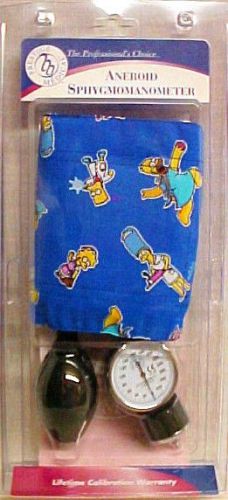 BP Cuff Adult Sphygmomanometer Aneroid Bart Simpson Model S82 Professional New