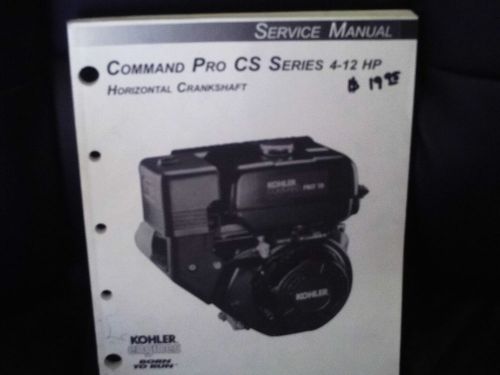 Kohler Engines Service Manual COMMAND PRO CS SERIES 4-12HP