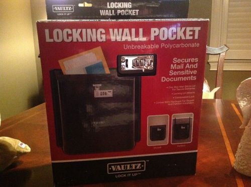 Vaultz locking wall pocket for sale