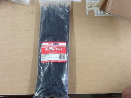 100 Heavy Duty 14&#034; 120 Pound Cable Zip Tie Down Strap Wire Nylon Wrap Black