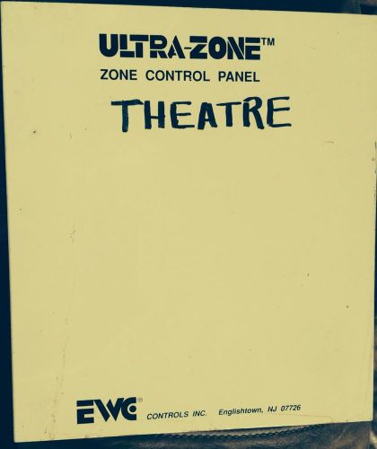 Ultra zone ewc-st- 3c control panel ewc ultra-zone zone panel for sale