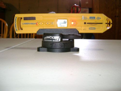 ZIRCON Laservision X Laser Level w/ mount