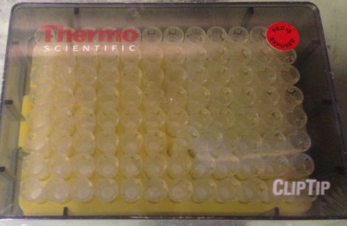 Clip tip pipette tips 200ul 1 box for sale