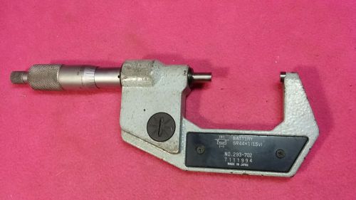 MITUTOYO MICROMETER NO 293-702