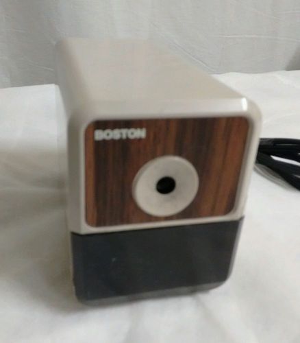 Vintage Boston Electric Pencil Sharpener Model 18, Serial # 6170662