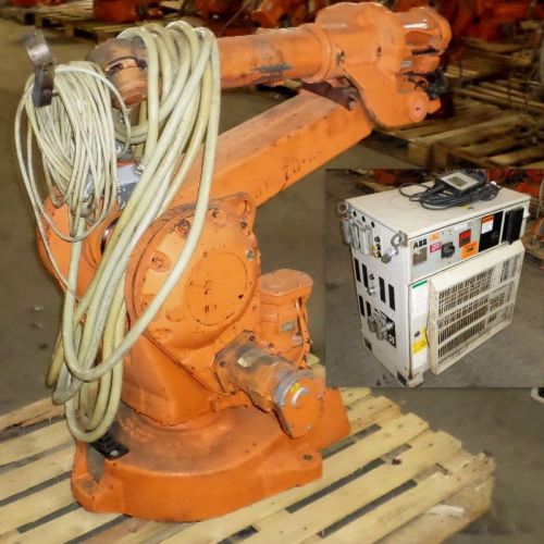 Abb robot arm irb 2400l w/ controller m2000, 24-21928/24-21989 101160 for sale