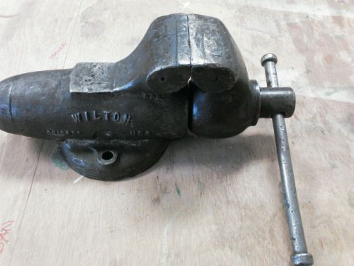 WILTON BULLET MACHINIST BENCH VISE 3 1/2&#034; JAWS