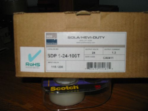 NIB Sola / hevi-duty power supply SDP 1-24-100t