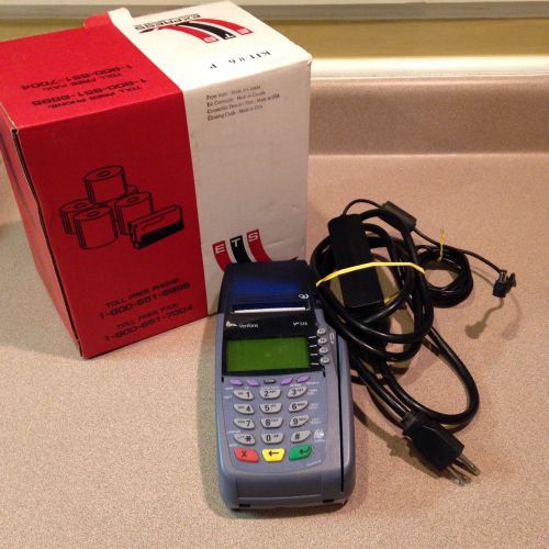 Verifone vx510 omni 5100 with ethernet &amp; dial-up + free nova card imprinter!!! for sale