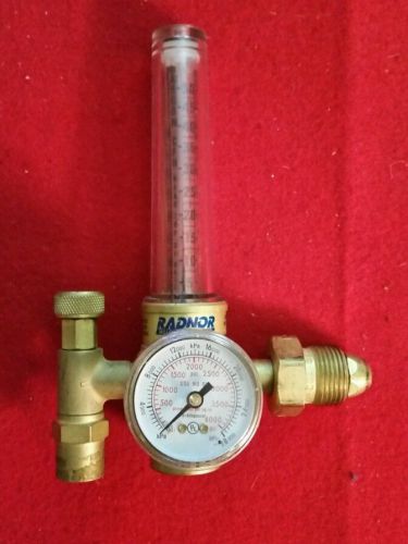 RADNOR HRF1425-580-RA Argon Regulator Flowmeter Nice Used Condition