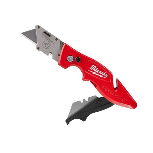 NEW Milwaukee 48-22-1902 Fastback II Flip Utility Knife w/storage