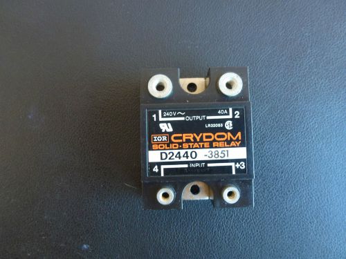 Crydom D2440 48-280 VAC 40 Amp Solid-State Relay
