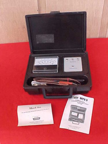 Universal enterprises model mtv3 temperature/ millivolt testter/ meter -working. for sale