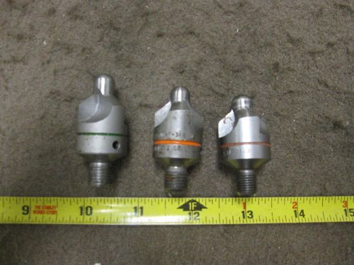 3 PC AIRCRAFT 3/8&#034; MICRO STOP COUNTERSINK BITS AIRCRAFT TOOL