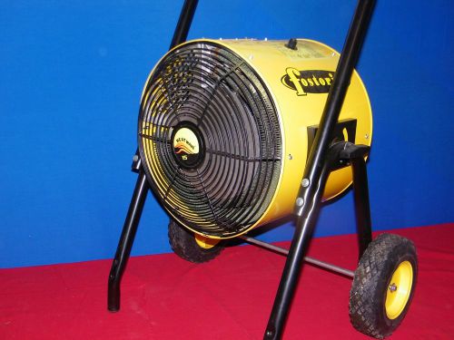 Fostoria heat wave 15 salamander portable electric job site heater! new for sale