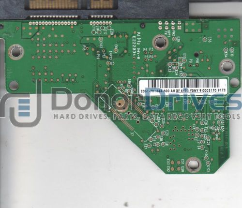 WD800AAJS-00PSA0, 2061-701444-600 AH, WD SATA 3.5 PCB + Service