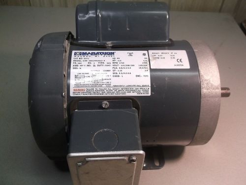 NEW Marathon Electric Motor 1 Phase Cat G571 EVM 56C17F5321J 1/2 HP 1725 HP