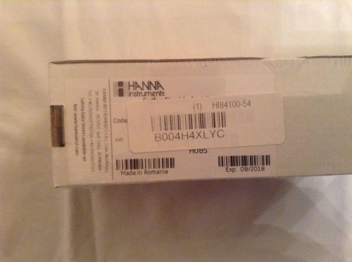 NEW Hanna Instruments Stabilizer Reagent HI84100-54 100 pieces