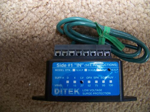 Ditek Surge Protection VOICE DATA Unfused DTK-4LVLP-LV