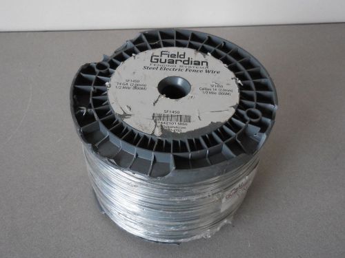 NEW FIELD GUARDIAN SF1450 14 GAUGE X 1/2 MILE STEEL ELECTRIC FENCE WIRE