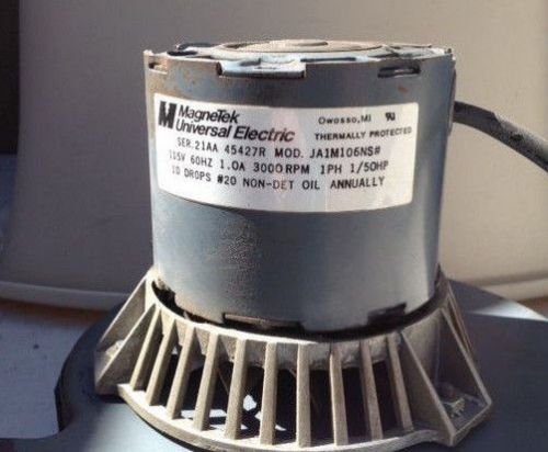 Magnetek  draft inducer blower motor assembly ja1m106ns for sale