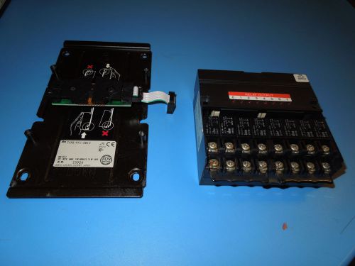 Idec 8 point relay output module pfj-t081u pfjt081u with base pfj-eb1u pfjeb1u for sale