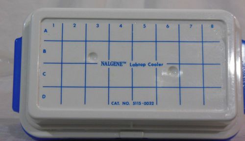 Nalgene 5115-0032 -20°c labtop cooler rack for microcentrifuge tubes &amp; cryo vial for sale