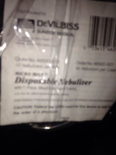 Box Of (50) DeVilbiss PulmoNeb compact compressor nebulizer Hoses