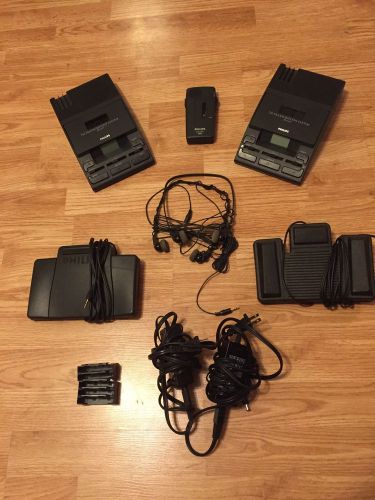 Phillips 720 Transcription System Executive Lot- Dictation Dictaphone