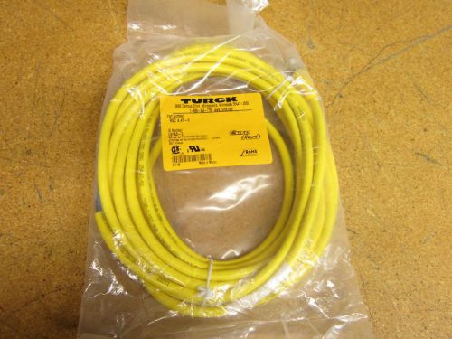 Turck U2143-3 RSC 4.4T-6 Cord Set 250V 4Amps 4 Pin Male Connector New