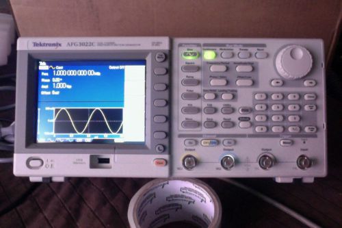 Tektronix AFG3022C dual channel arbitrary function generator